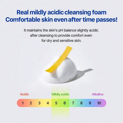 Real Barrier Cream Cleansing Foam | Sulfate-Free Amino Acid Moisturizing Face Cleanser |4.05 Fl Oz (120ml)