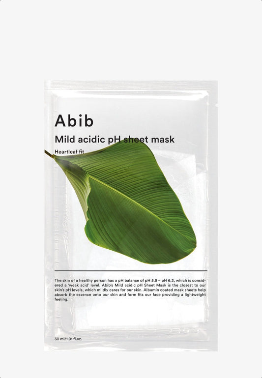 Abib pH Mask (Houttuynia Cordata)