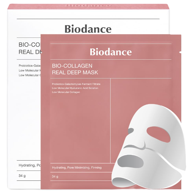 Biodance - Bio Collagen Real Deep Mask Set 34g 1box/4pcs