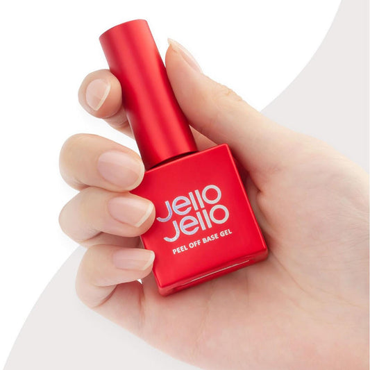 Jello Jello Peel Off Base Gel 10ml+ Exclusive One Kill Gel Nail Remover 30ml Set