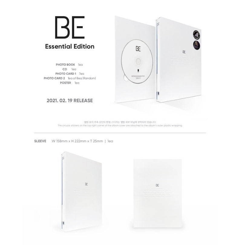 BTS BE Essential Edition