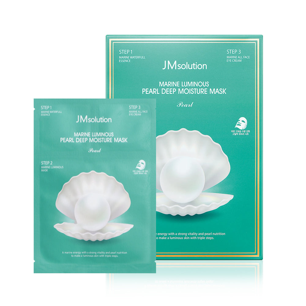 JMsolution Marine Luminous Pearl Deep Moisture Mask Pearl 30ml x 10sheets