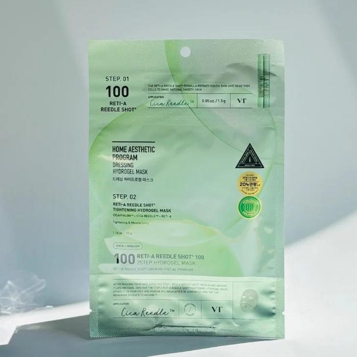 VT Reti-A Reedle Shot 100 2-Step Hydrogel Mask(34.5gx4ea)