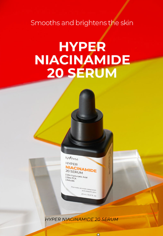 Isntree Hyper Serum 20ml (Niacinamide 20 / Retinol Ex 1.0 / Acid4 AHA BHA PHA LHA 30 / Vitamin C 23)