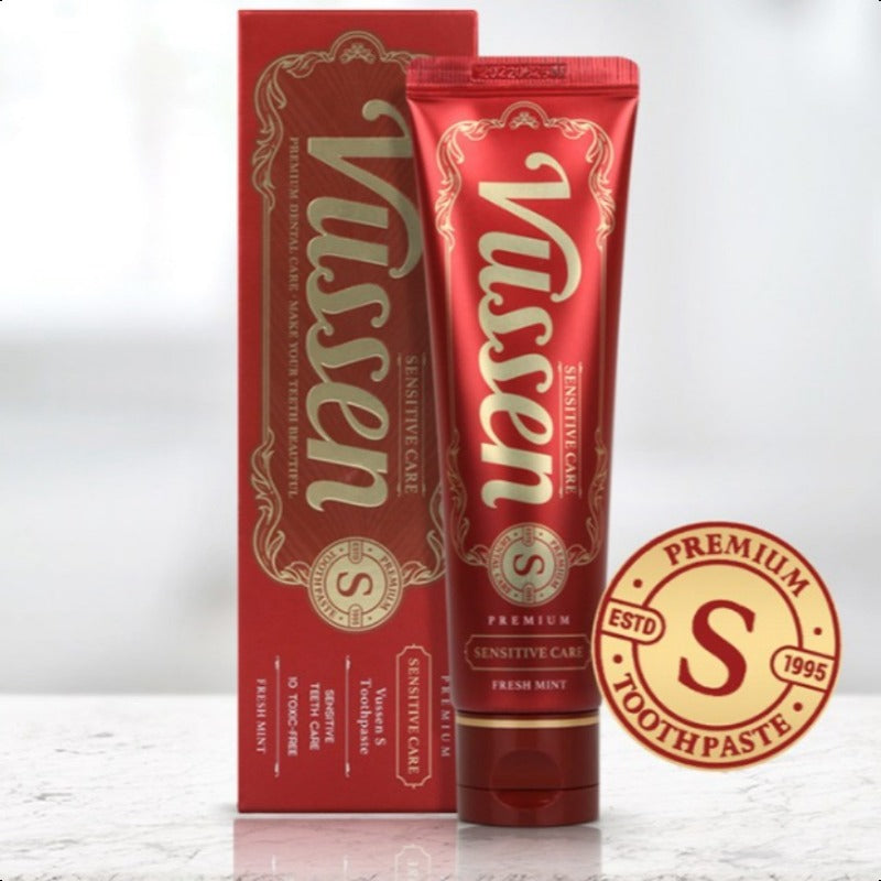 VUSSEN S Sensitive Care Toothpaste 120g Fresh Mint