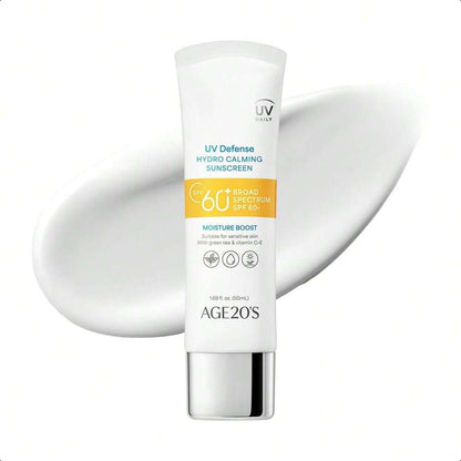 Age20's UV Defense Hydro Calming Sunscreen SPF 60+ | Korean Sunscreen | Moisturizing Creamy