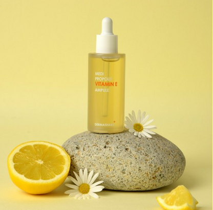 DERMASHARE Medi Propolis Vitamin E Ampoule 50ml – Glow-Boosting Shield for Tired Skin