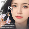 Inhak Long Lasting Fix Eyelash Curler Professional Folding False Eyelashes Auxiliary Curling Clip Makeup Tools