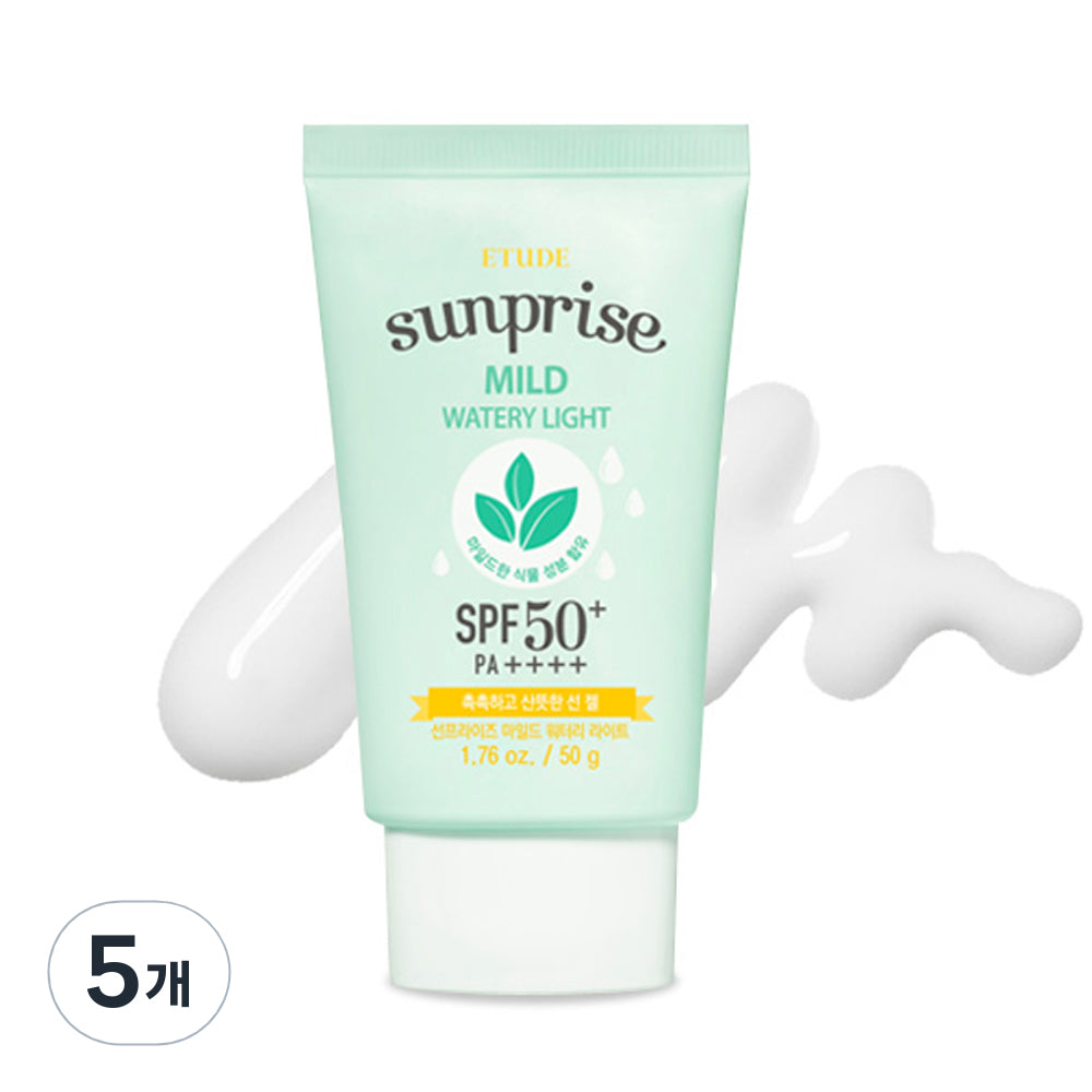 에뛰드 선프라이즈 마일드 워터리 라이트 SPF50+ PA++++, 50g, 1개