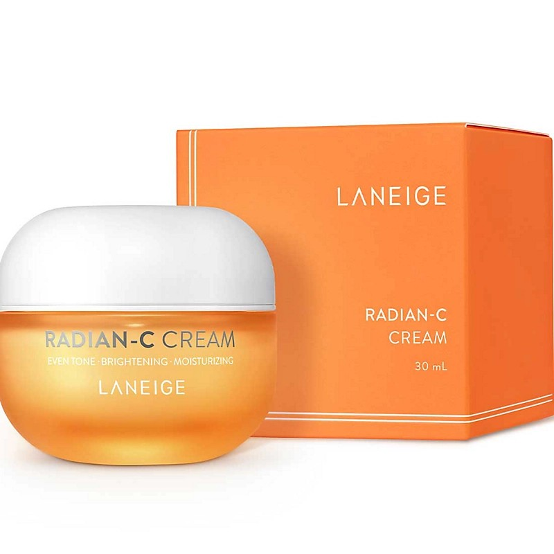 LANEIGE Radian-C Cream 50ml - Dark Spot Remover, For Brightening and Even Skin Tone, Face Cream Suitable for All Skin Types