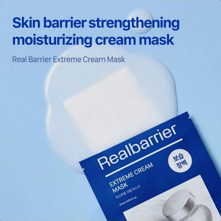Real Barrier Extreme Cream Face Sheet Mask 10 Sheets
