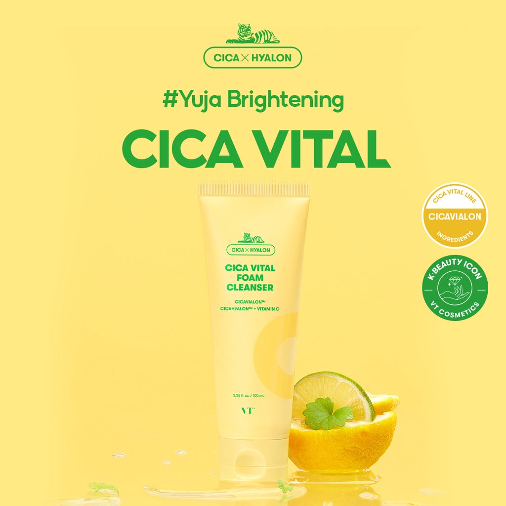 VT COSMETICS CICA VITAL Foam Cleanser 100ml