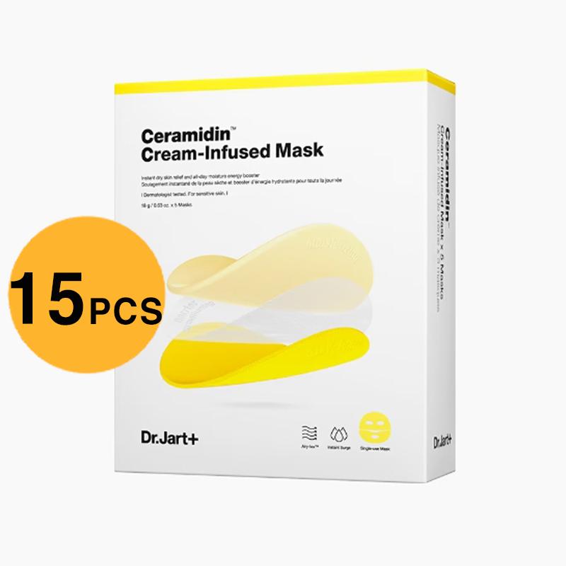 Dr.Jart+ Ceramidin™ Cream-Infused Mask Sheets 18g X 5PCS