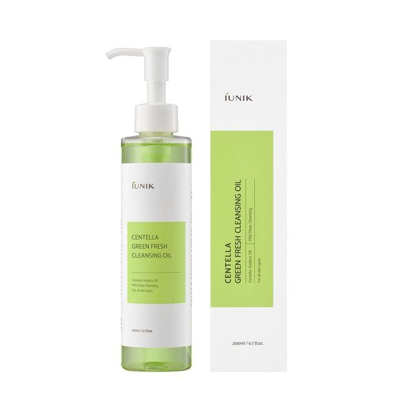 IUNIK Centella Green Fresh Cleansing Oil - 200ml