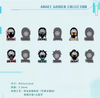 Pre-order Alien stage ANAKT GARDEN COLLECTION Metal magnet (from china)