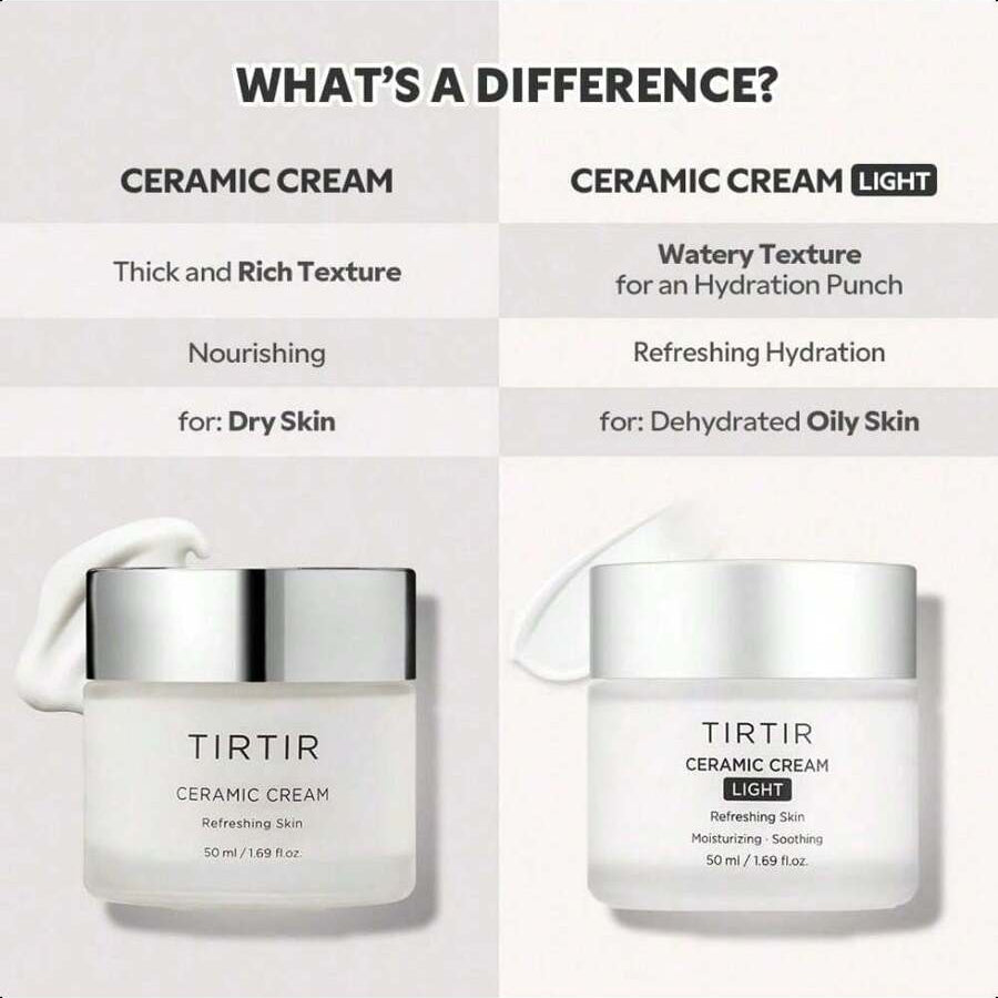 TIRTIR Natural Ceramide Cream 50ml/100ml