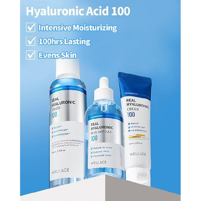 WELLAGE REAL HYALURONIC TONER 100 200ml