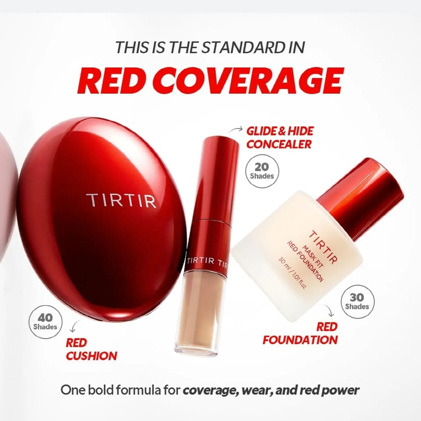 TIRTIR Mask Fit Red Foundation (30 Shades)