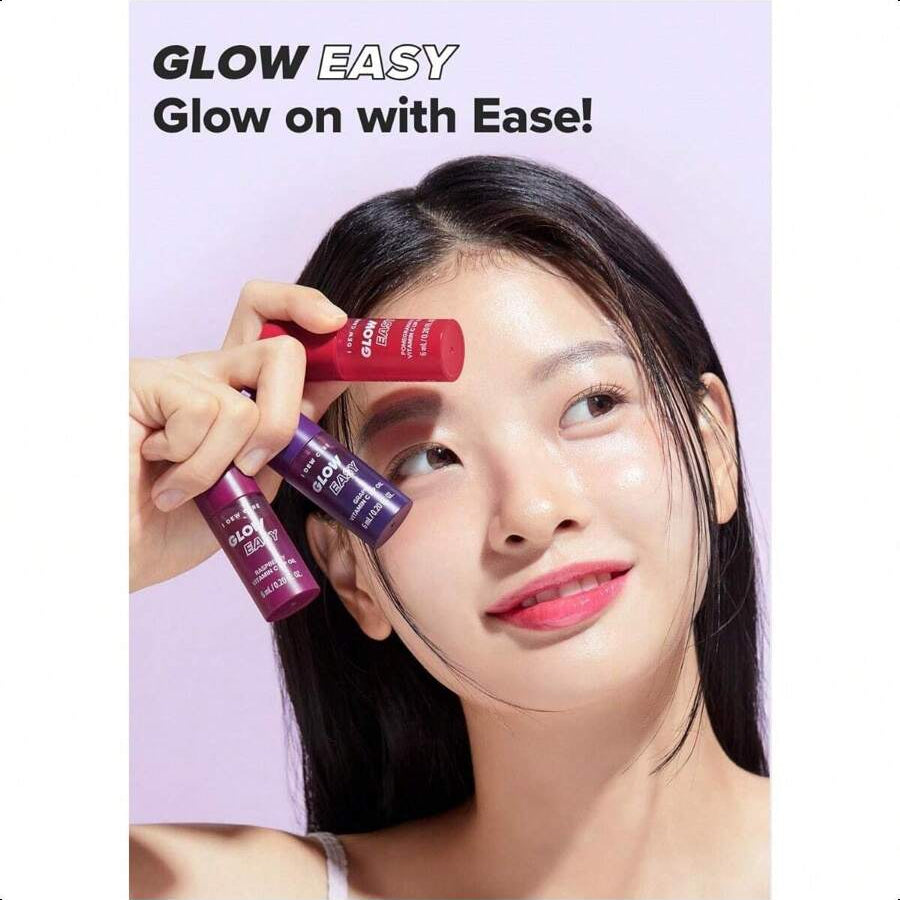 I Dew Care Lip Gloss - Glow Easy Raspberry 6ml/20 Oz | Jojoba Seed Oil, Vitamin C
