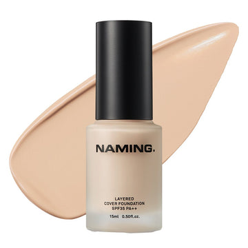 NAMING Cover Foundation15ml  19N  1 PCS