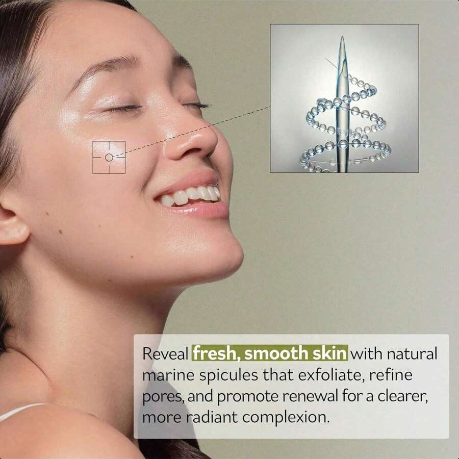 PESTLO Spicule Re-Born Exfoliating Peeling Mask 4.23 Oz./120ml - Gentle Exfoliation, Nourishing, Hydrating, Sebum Control, Soothing, Radiant Skin, Pore Tightening, All Skin Types