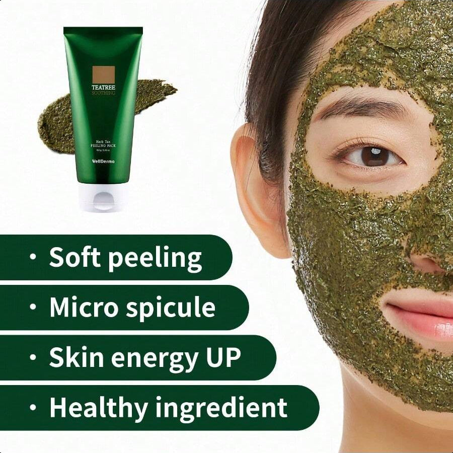 WellDerma Tea Tree Herb Tox Peeling Mask 150ml/5.07oz