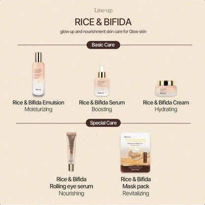 Farmstay Rice & Bifida Glowing Serum, Dark Spot Remover Correcting For Face With Niacinamide, For Women & Men, Korean Skin Care, 1.18 Fl. Oz.35ml