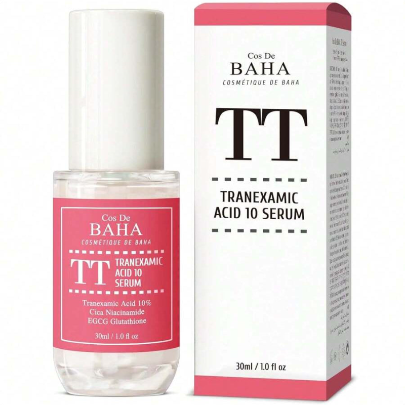Cos De BAHA Tranexamic Acid 10% Serum For Face/Neck 30ml/1.01 Oz
