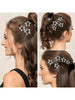 Star hair clip set