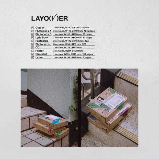 BTS V Solo Album Layover Standard Ver.