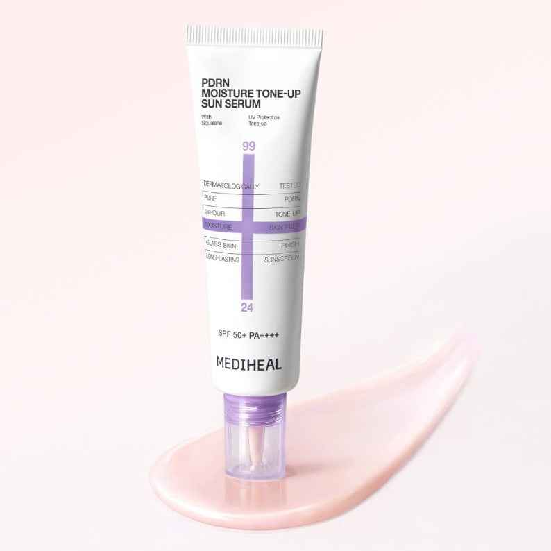MEDIHEAL PDRN Tone-Up Sun Serum SPF50+ PA++++ 50ml