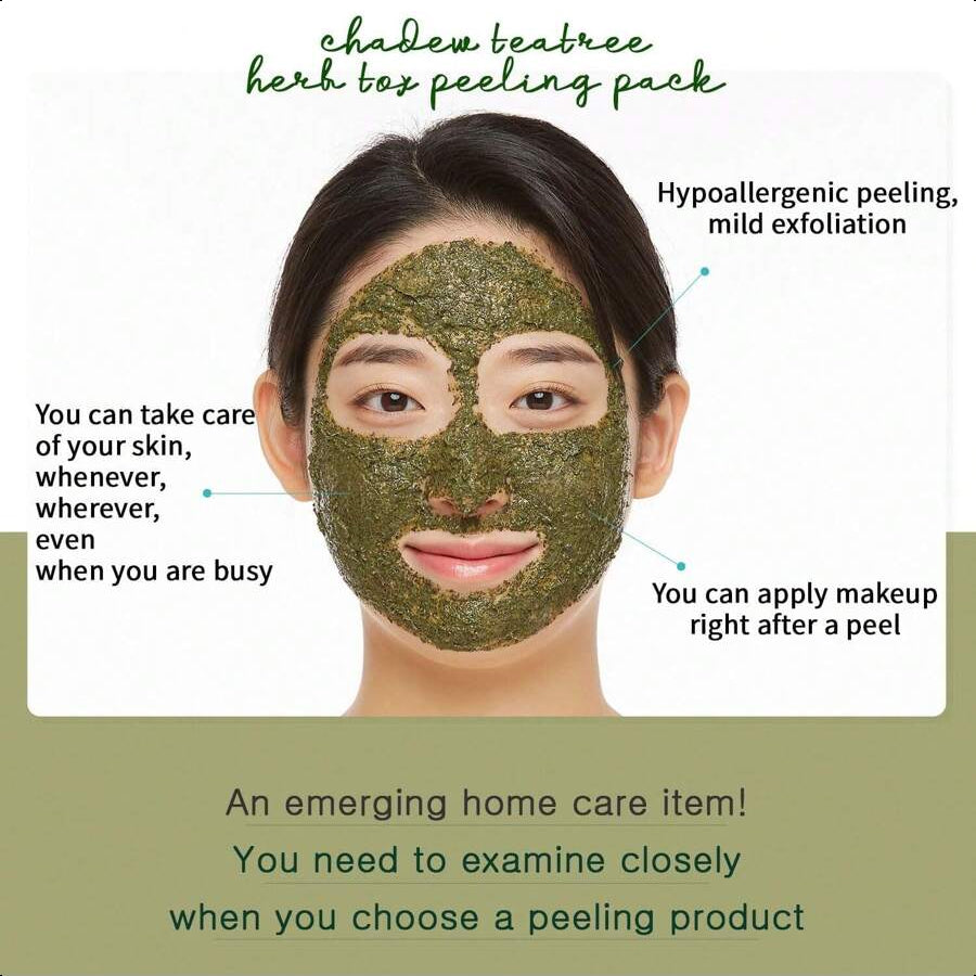 WellDerma Tea Tree Herb Tox Peeling Mask 150ml/5.07oz