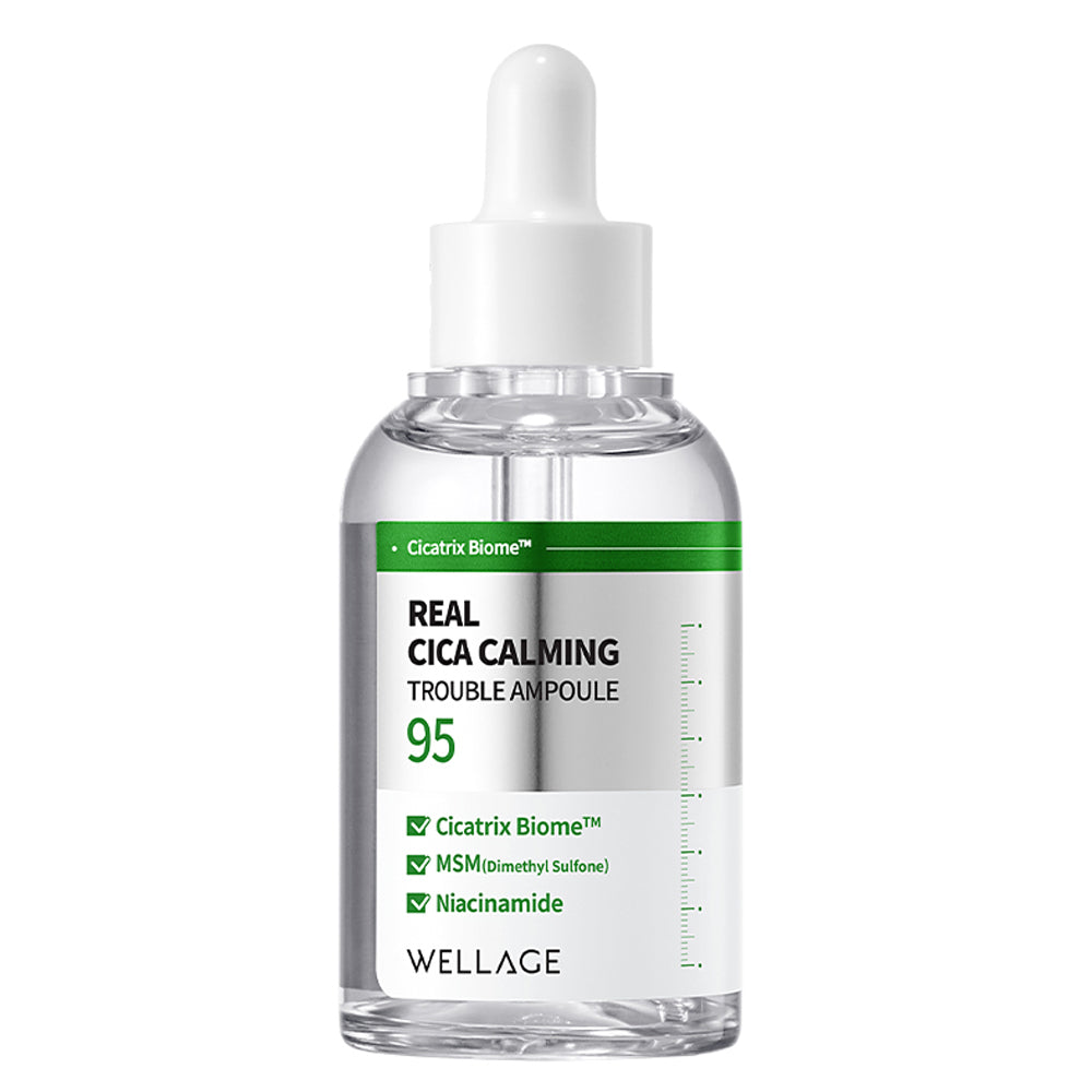 Wellage Real Cica Calming 95 Trouble Ampoule 50ml