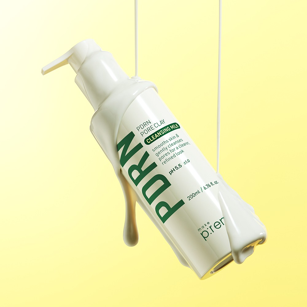 Make P:rem PDRN Pore Clay Cleansing Milk 200ml