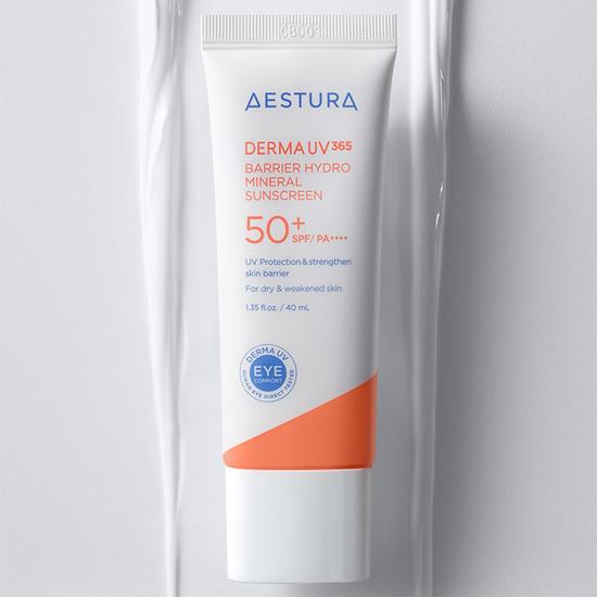 Aestura Derma UV 365 Barrier Hydro Mineral Sunscreen SPF 50+ PA++++ 40ml