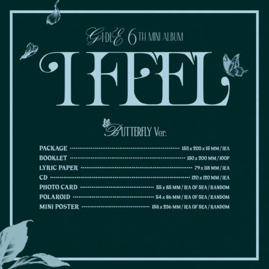 (G)I-DLE - 6thミニアルバム「I FEEL」フォトブックVer.