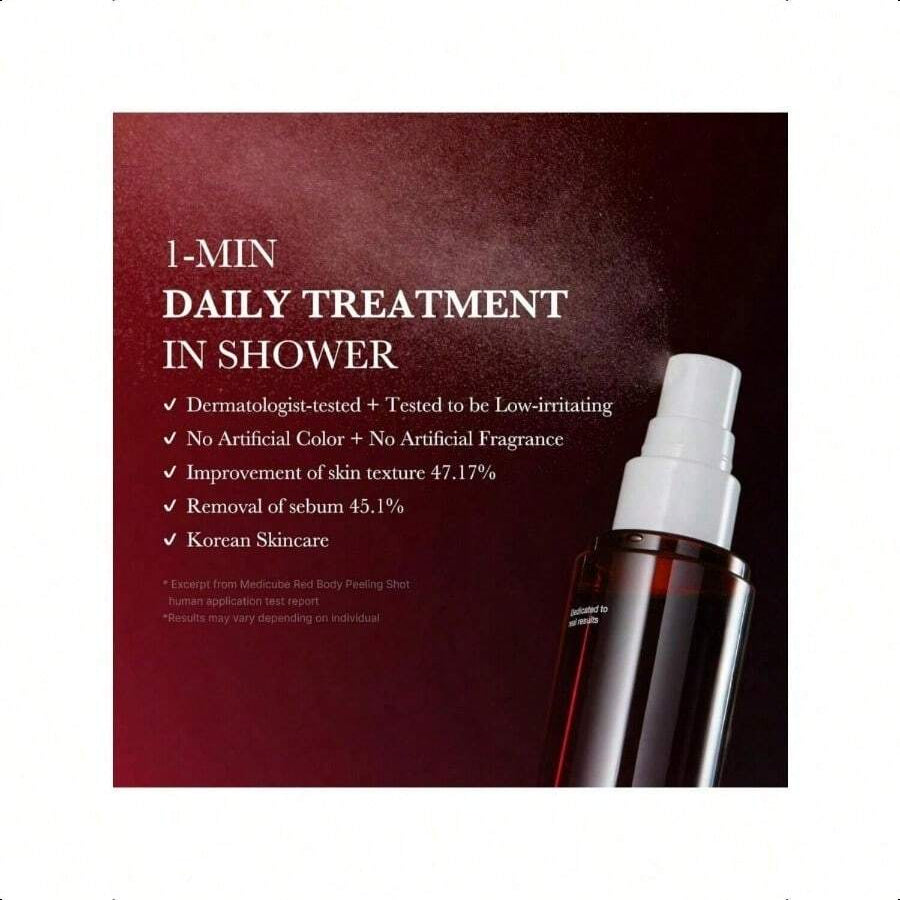 Medicube Red Body Peeling Shot Cleanser 110g