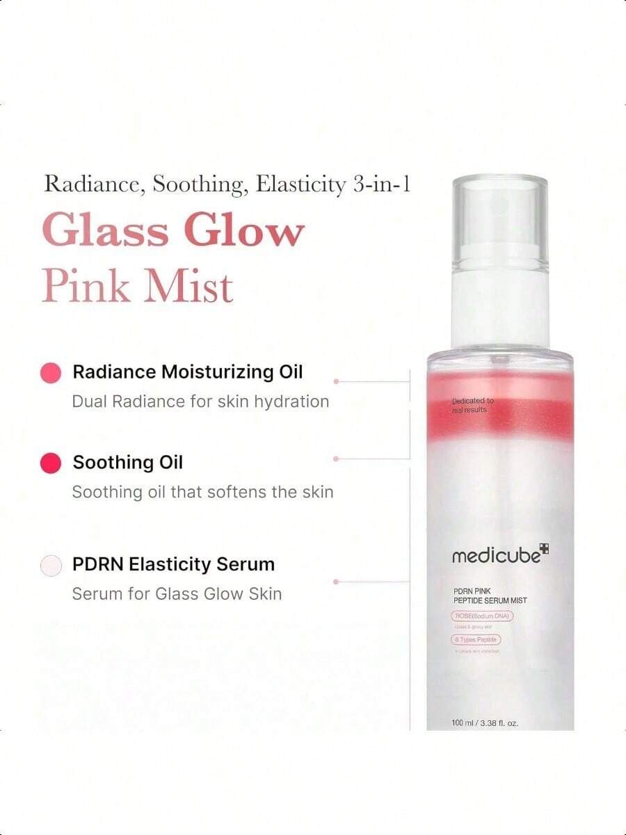 Medicube Pdrn Pink Peptide Spray Serum 100ml