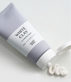 [HAPPY BATH] White Clay Cleansing Foam - 150g/Suitable for oily skin