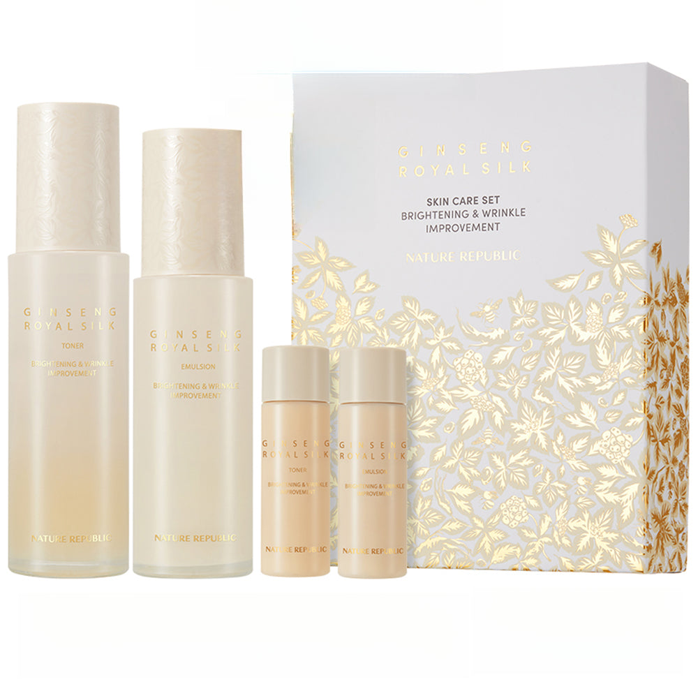 [NATURE REPUBLIC] Ginseng Royal Skin Care Set (Include 4 items)