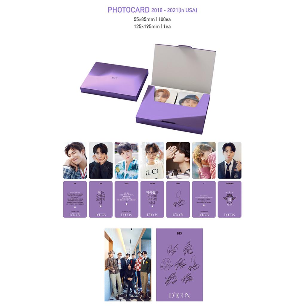 BTS Dicon BTS Photo Card 101 : Custom Book