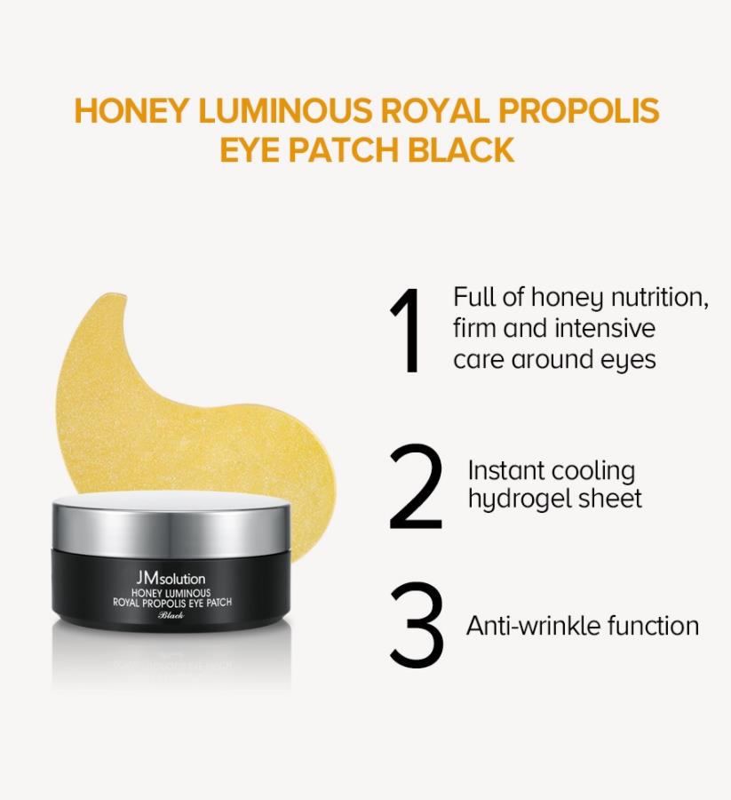 JMsolution - Honey Luminous Royal Propolis Eye Patch 90g/60ea