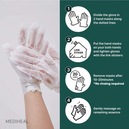 Mediheal Derma Layer Hand Mask (5 Packs)