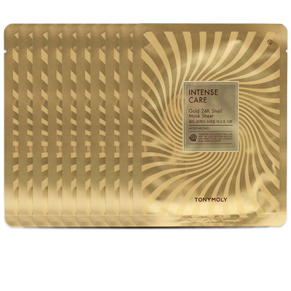 TonyMoly Intense Care Gold 24K Snail Facial Mask Sheet 20g