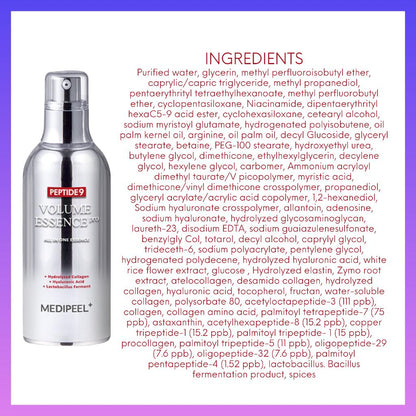 MEDI-PEEL Peptide 9 Volume All In One Essence Pro (Essence / White Cica / Lifting) 100ml