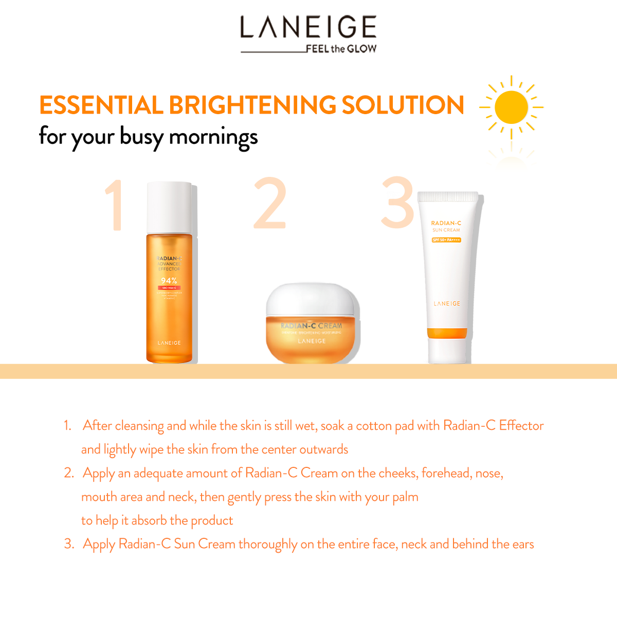 LANEIGE Radian-C Advanced Effector 150mL