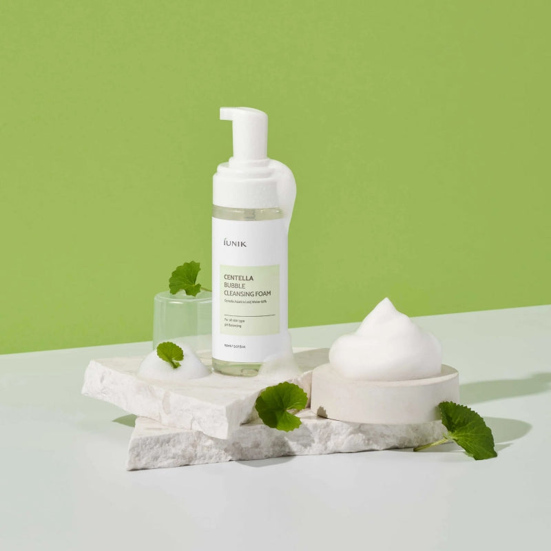 [iUNIK] Centella Bubble Cleansing Foam 150ml