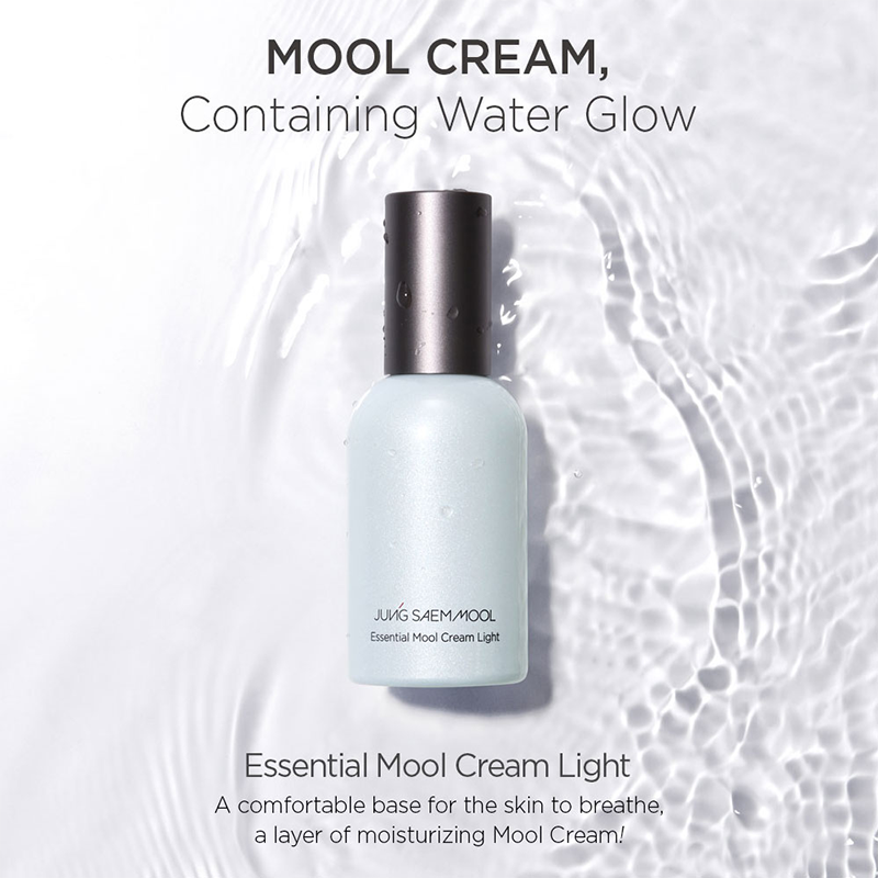 JUNGSAEMMOOL Essential Mool Cream 50ml & JUNG SAEM MOOL Essential Mool Cream Light 50ml