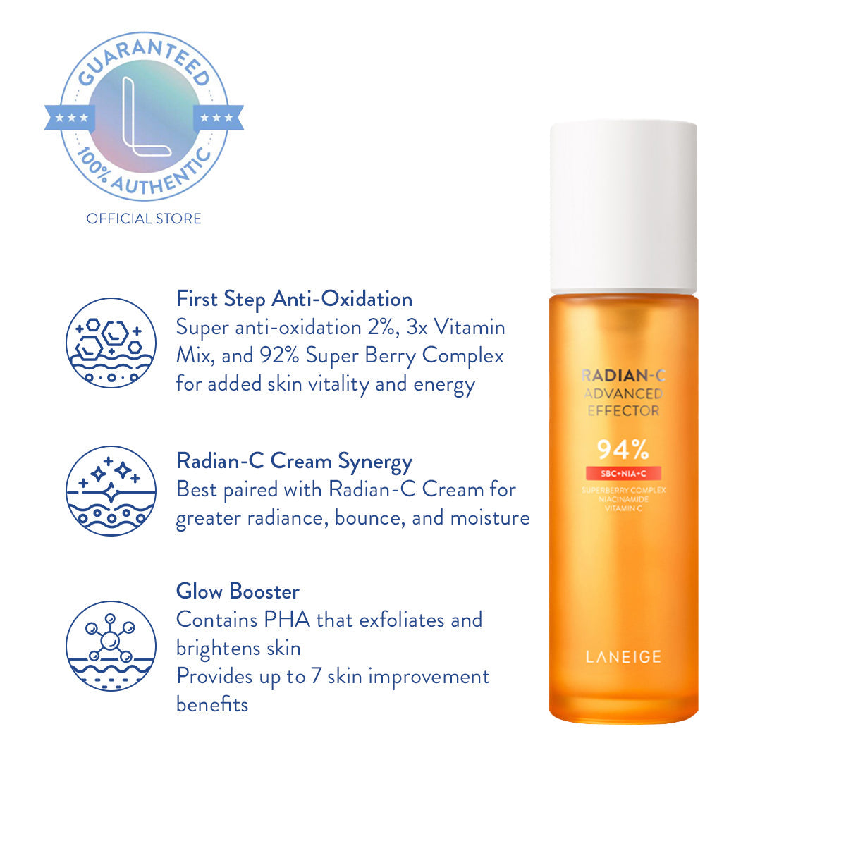 LANEIGE Radian-C Advanced Effector 150mL