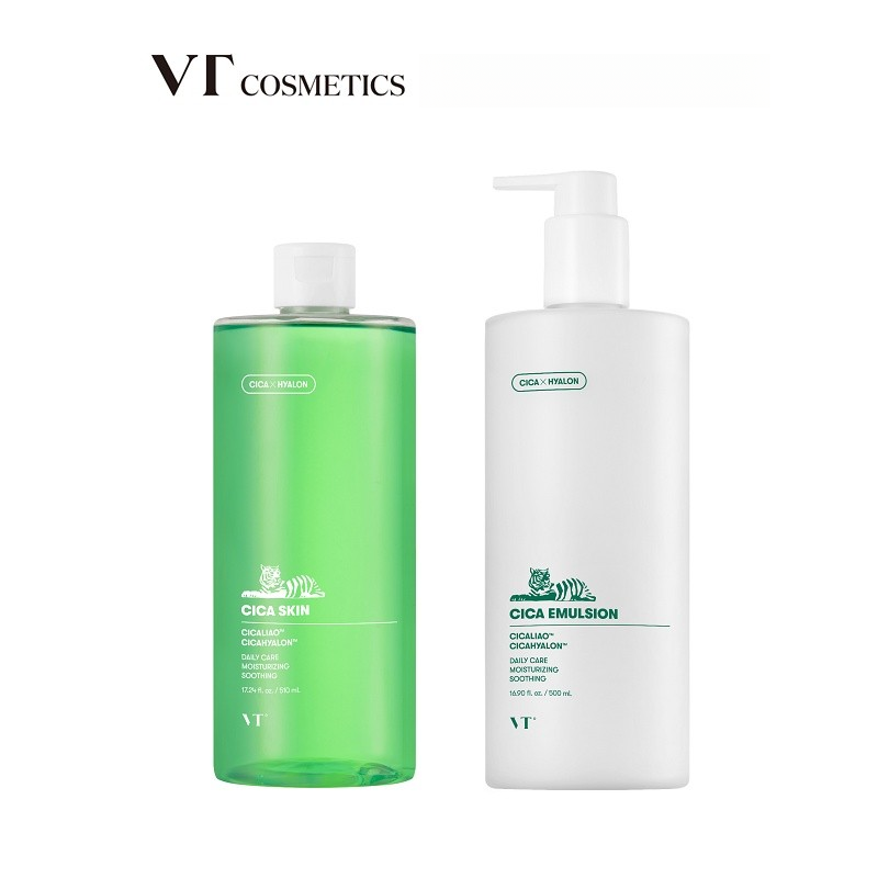 VT COSMETICS CICA Skin 510ml / Emulsion 500ml